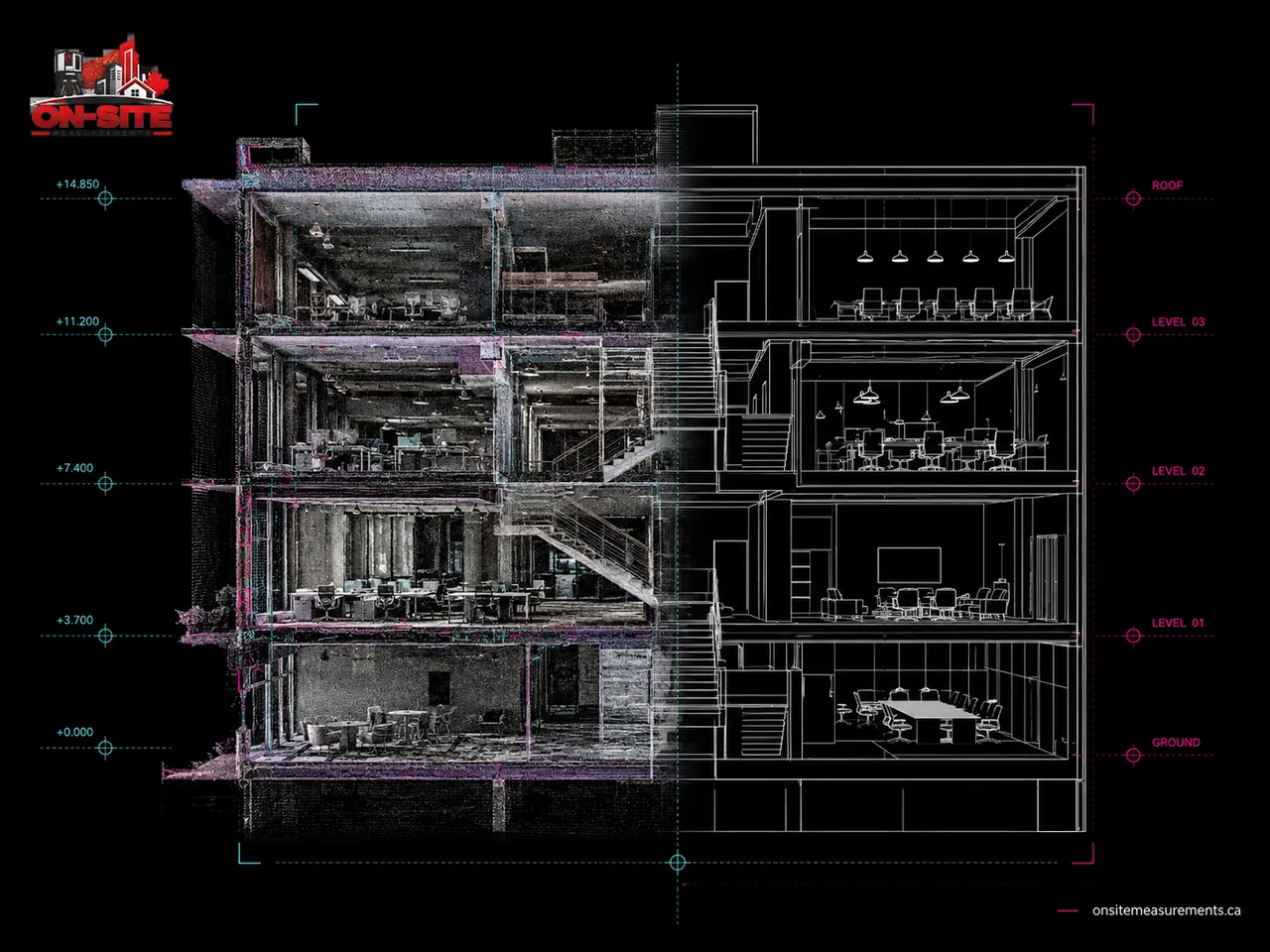 Scan-to-BIM for Multi-Floor Office Renovations in Toronto